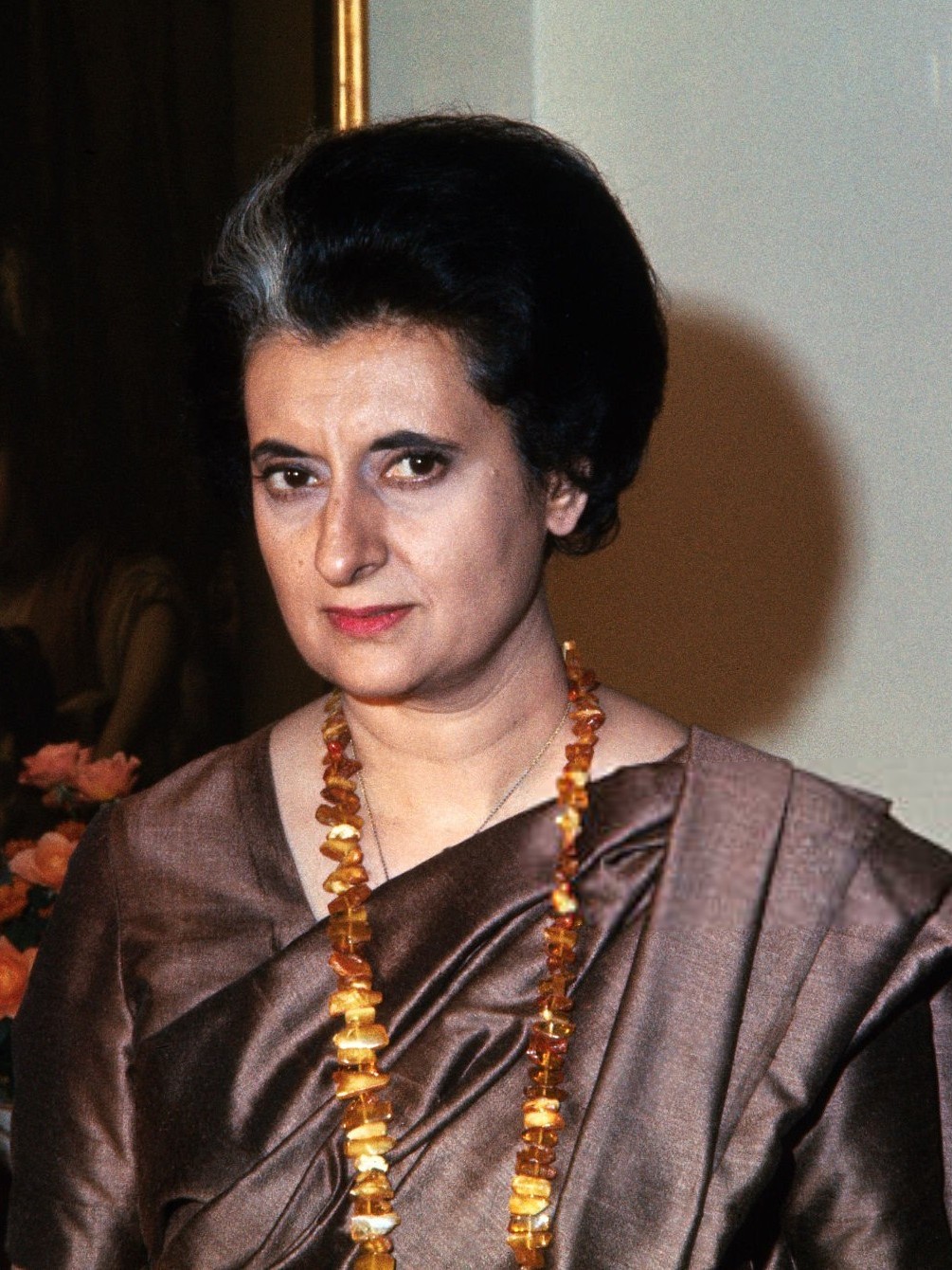 Portrait of Indira Gandhi, 1966