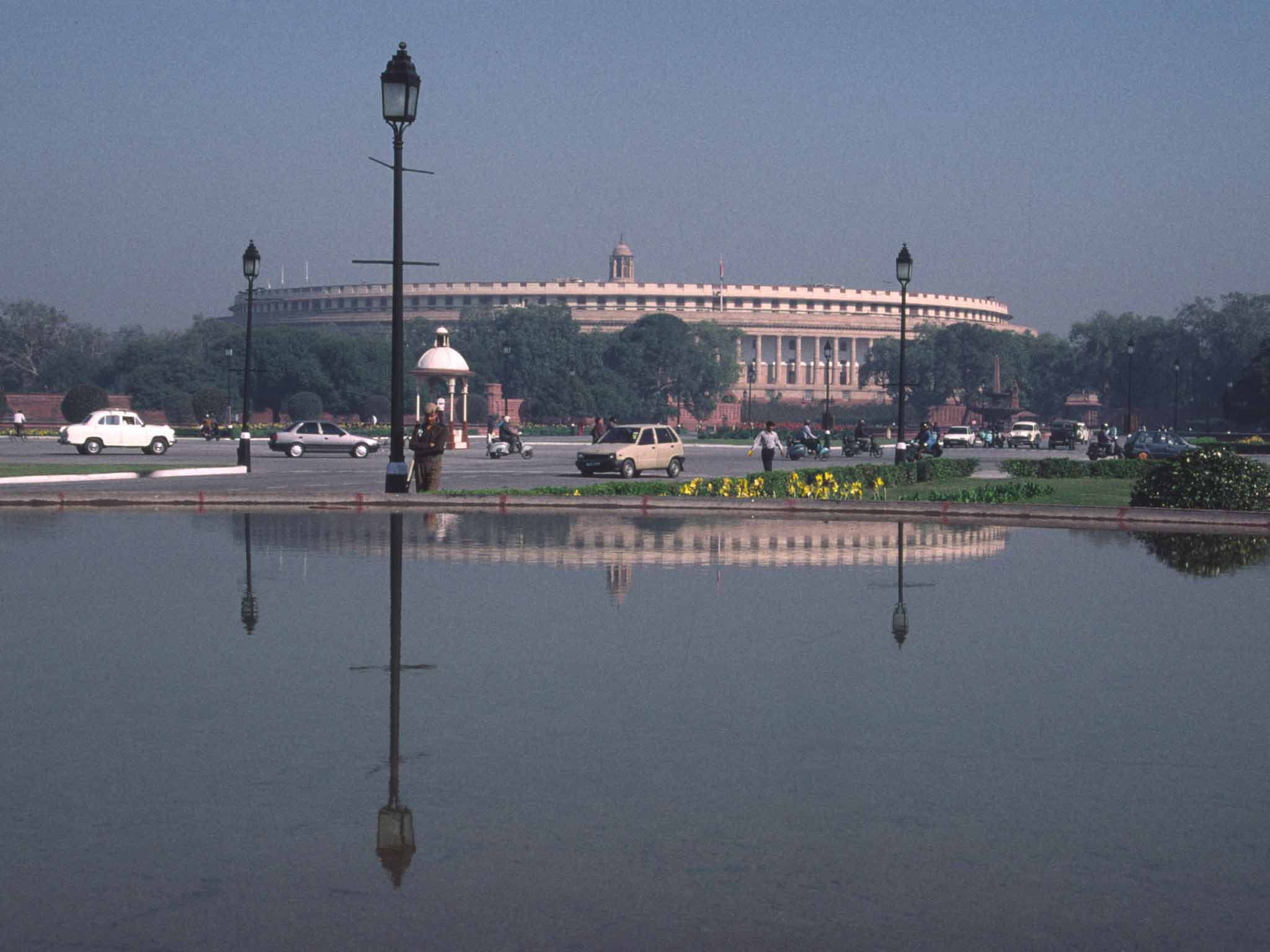 Sansad Bhavan, the Parliament House, New Delhi